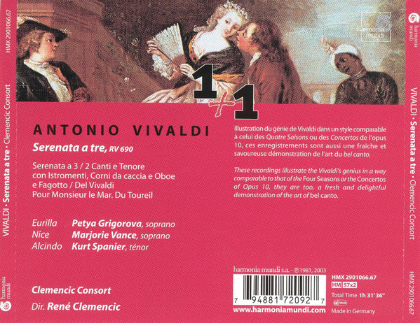 VIVALDI: Serenata a tre - slide-1