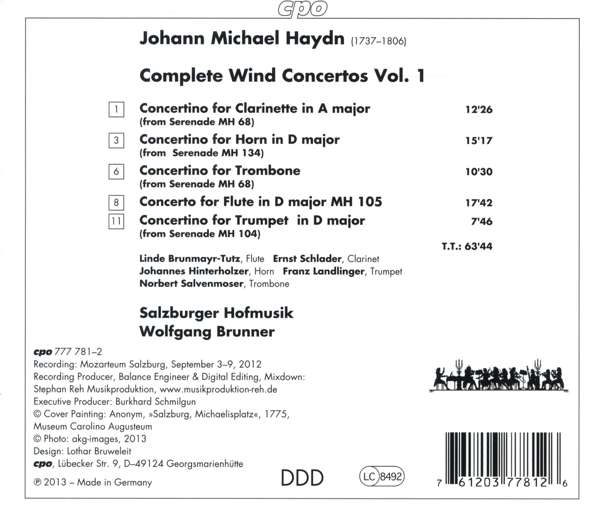 Haydn JM: Complete Wind Concertos - slide-1