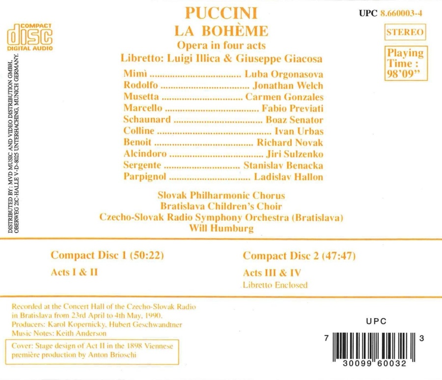 PUCCINI: La Bohème - slide-1