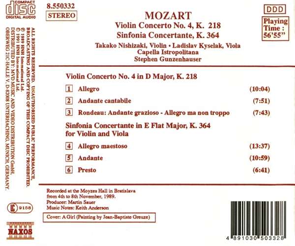Mozart: Violin Concertos - slide-1