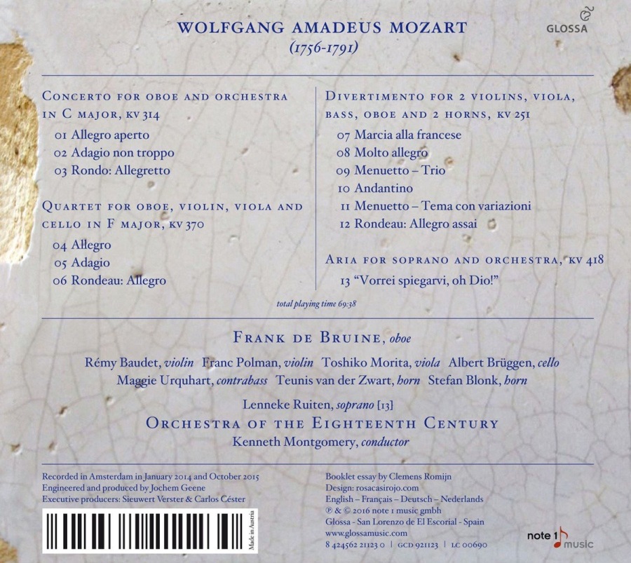 Mozart: The Oboe Concerto & other works for oboe - slide-1