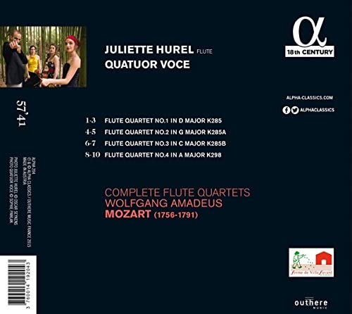 MOZART: Complete Flute Quartets - slide-1