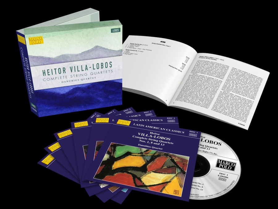 Villa-Lobos: Complete String Quartets - slide-3