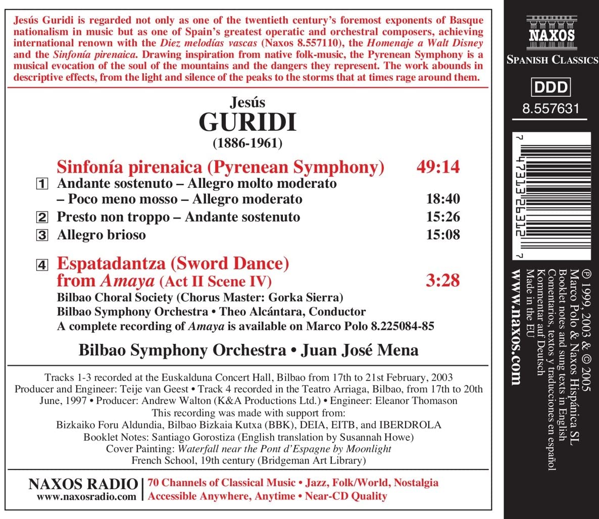 GURIDI: Sinfonia Pirenaica - slide-1