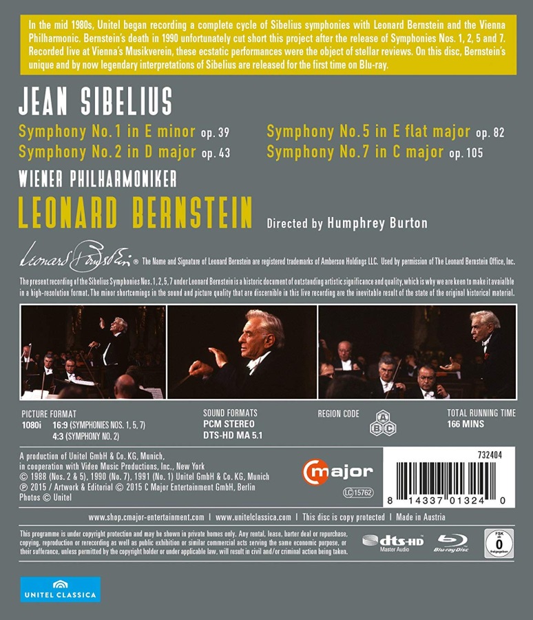 Sibelius: Symphonies 1, 2, 5 & 7 - slide-1