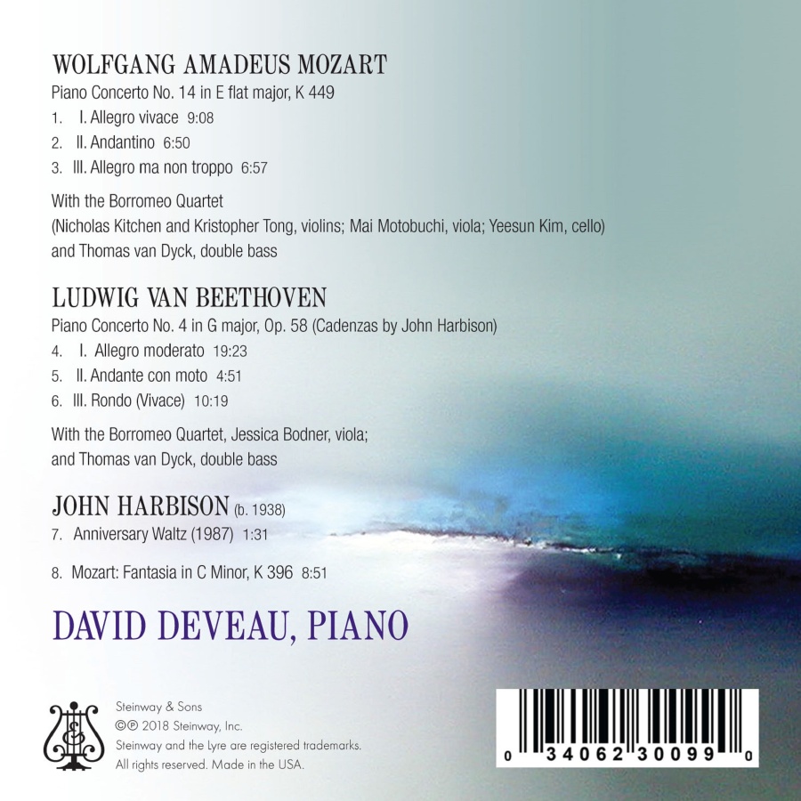 Mozart, Beethoven & Harbison: Piano Works - slide-1