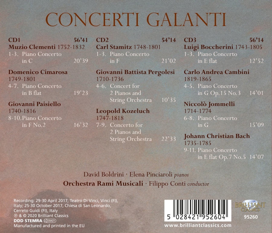 Concerti Galanti - Piano Concertos - slide-1