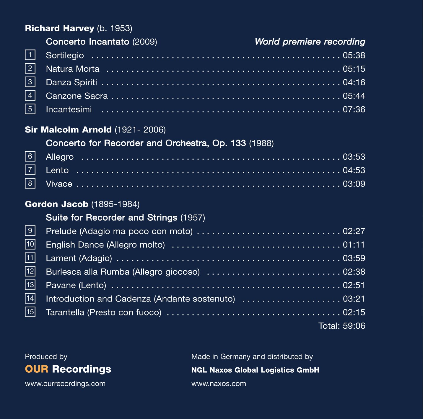 English Recorder Concertos / Michala Petri - slide-1