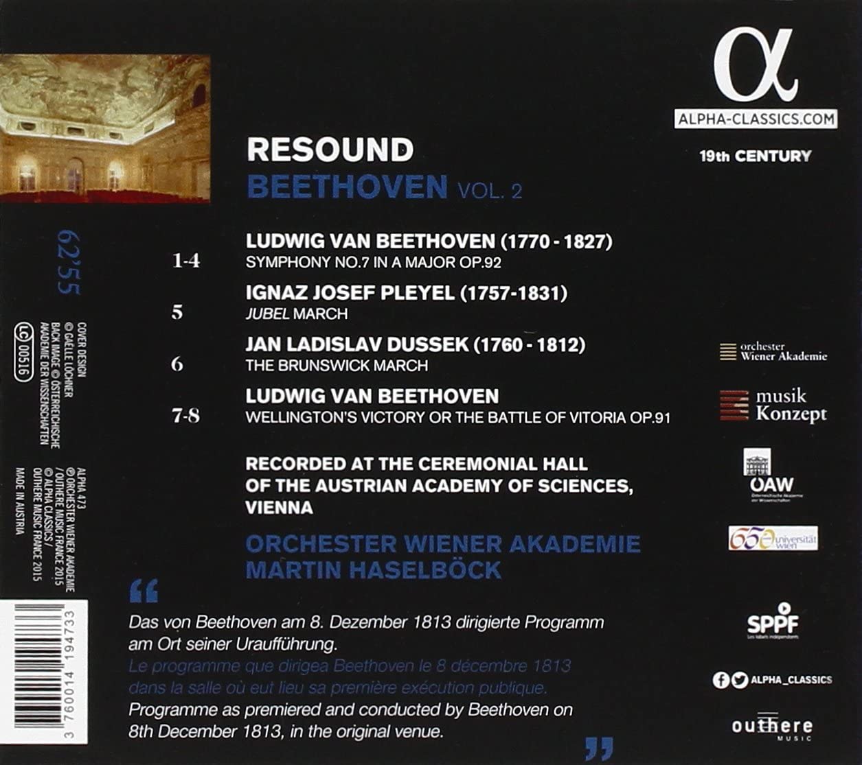 Re Sound Beethoven vol. 2 - Symphony 7 Wellington’s Victory - slide-1