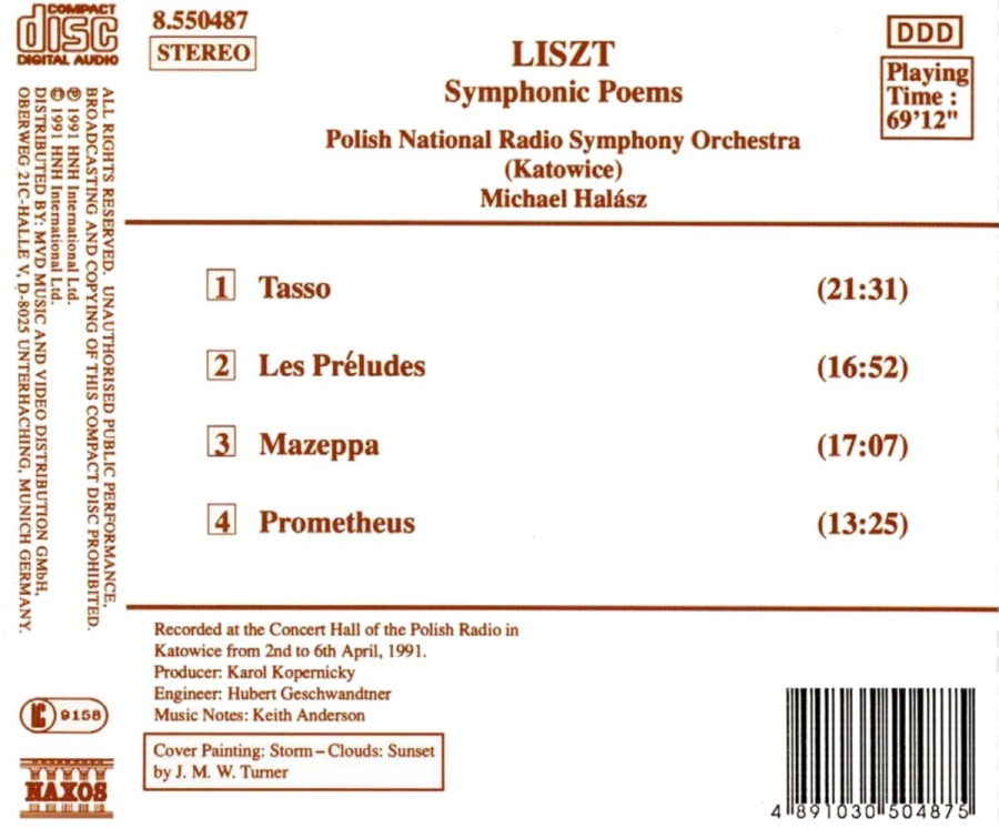 Liszt: Symphonic Poems - slide-1