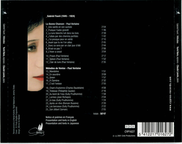 Fauré: Songs - slide-1