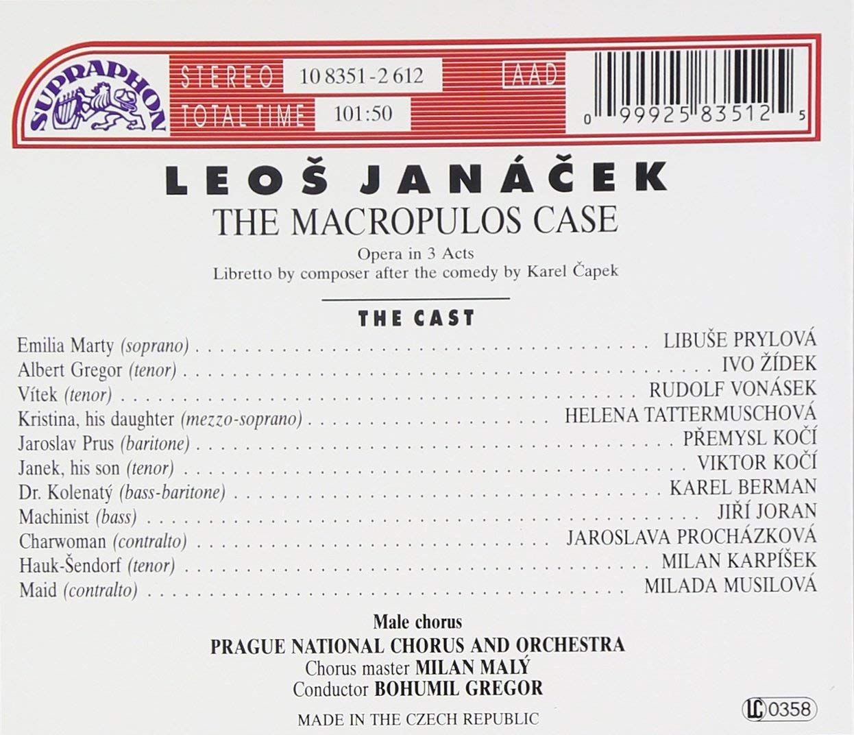 Janacek: The Macropulos Case - slide-1