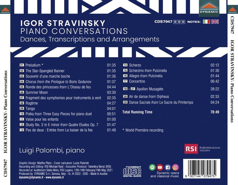 Stravinsky: Piano Conversations - slide-1