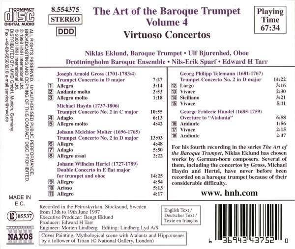 The Art of the Baroque Trumpet Vol. 4 - slide-1