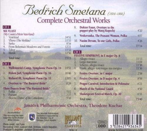 Smetana: Complete Orchestral Works - slide-1