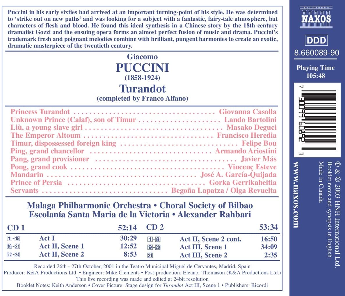 PUCCINI: Turandot - slide-1