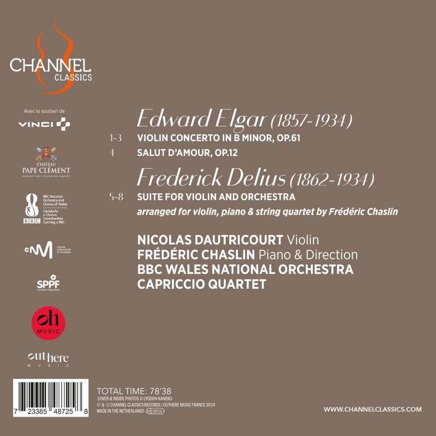 Elgar: Violin Concerto & Salut d'amour: Delius: Suite - slide-1