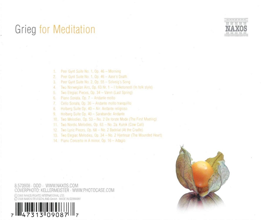 Grieg for Meditation - slide-1