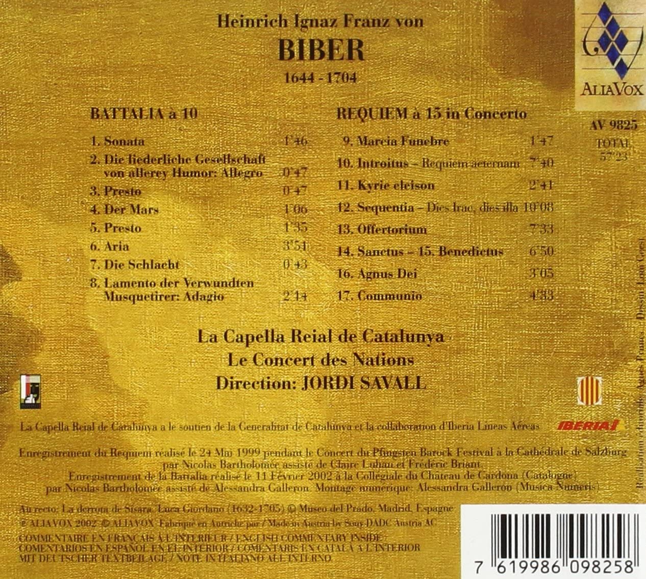 Biber: Requiem, Battalia - slide-1