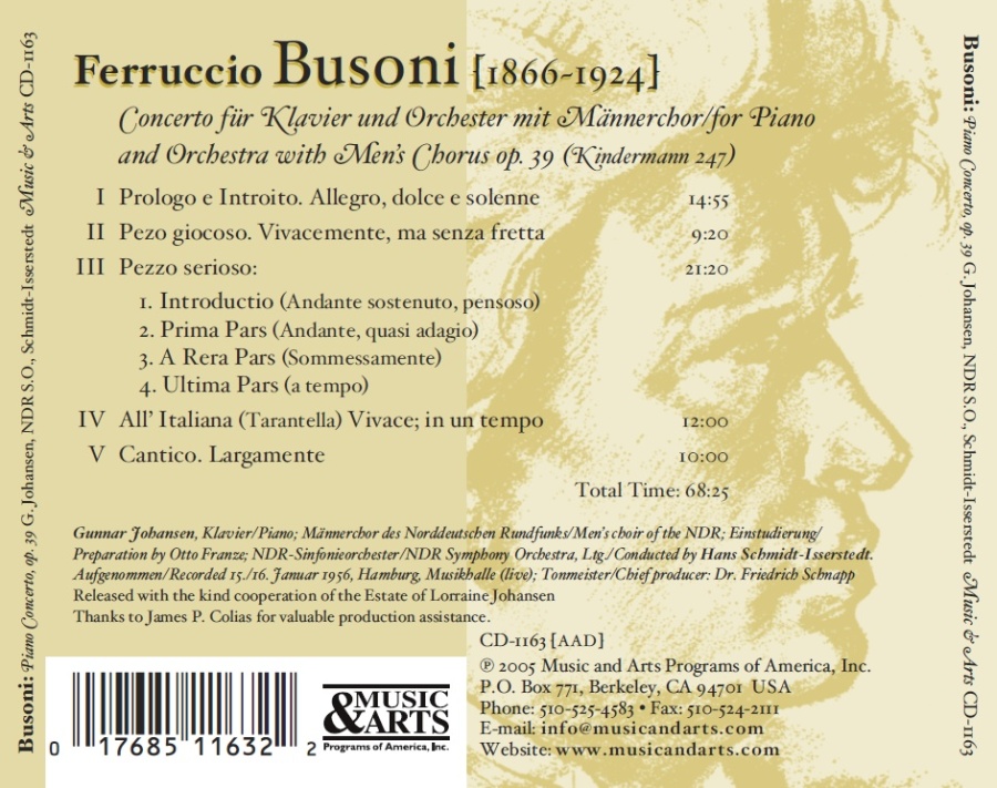 Busoni: Piano Concerto, Op. 39 - slide-1