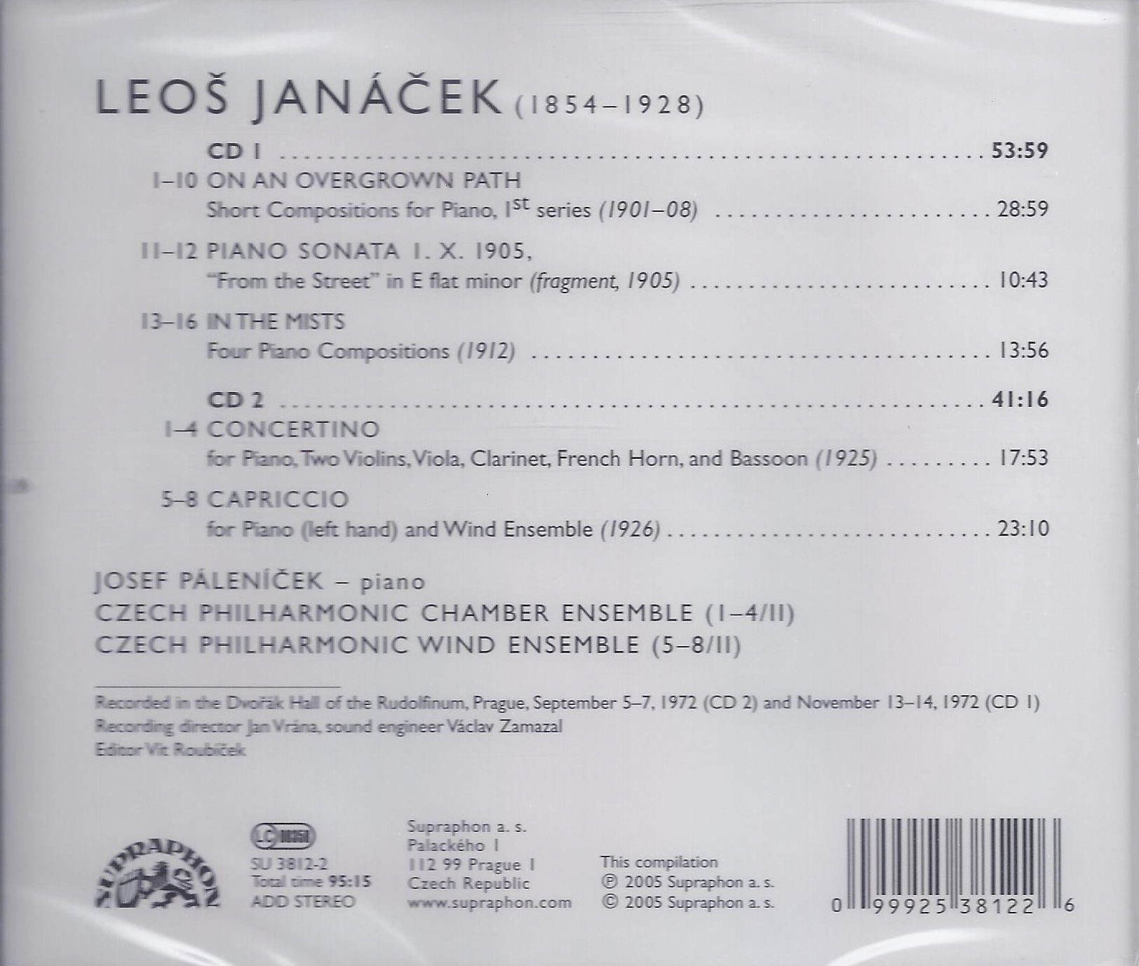 Janacek: Piano Works - slide-1