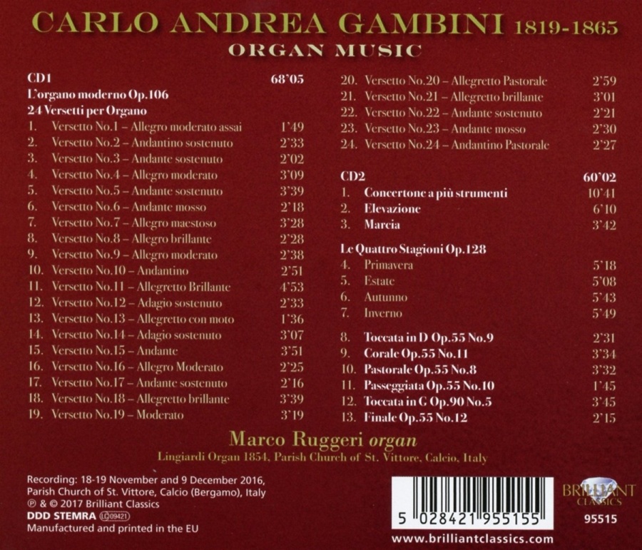 Gambini: Organ Music - slide-1