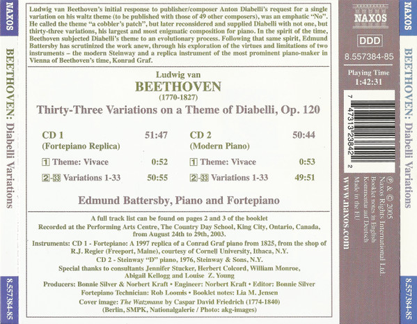BEETHOVEN: Diabelli variations - slide-1