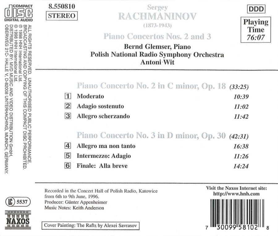 Rachmaninov: Piano Concertos Nos. 2 and 3 - slide-1