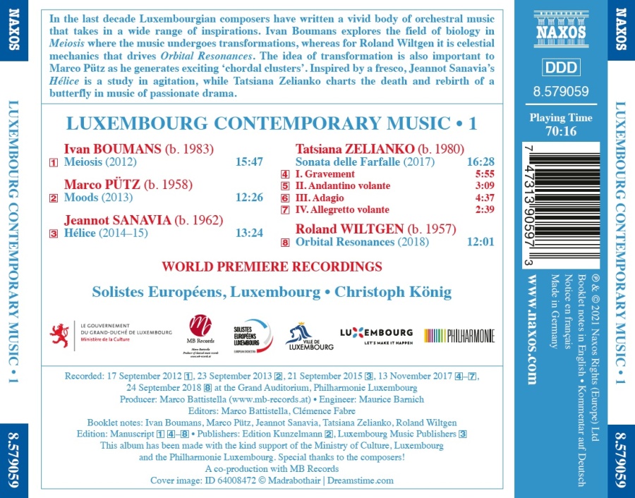 Luxembourg Contemporary Music Vol. 1 - slide-1
