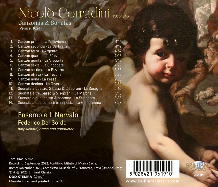 Corradini: Canzonas & Sonatas - slide-1