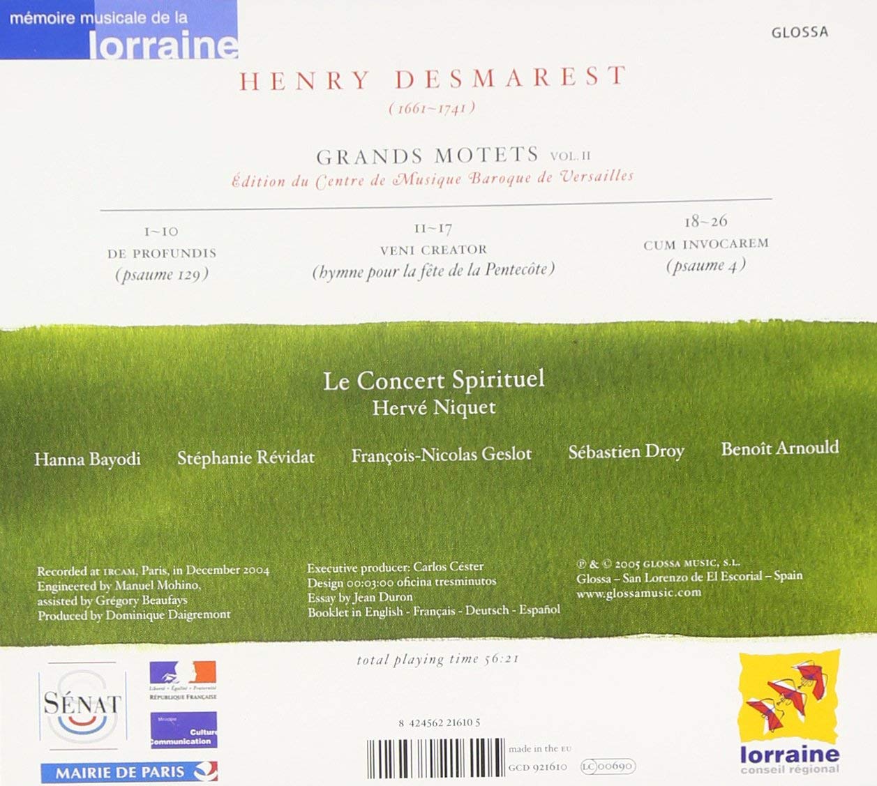 Desmarest: Grands Motets II - slide-1