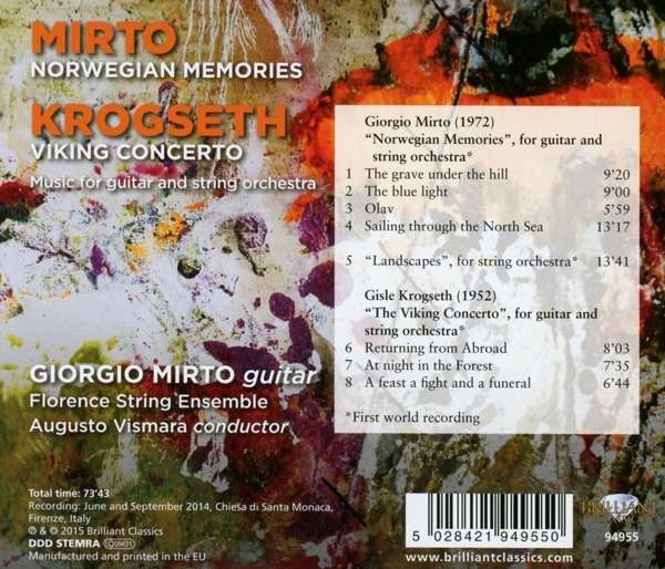Mirto: Norwegian Memories / Krogseth: Viking Concerto - slide-1