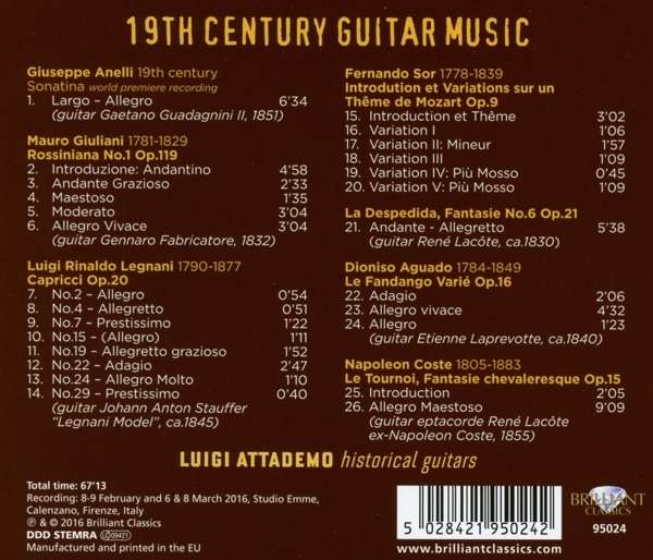 19th Century Guitar Music - slide-1