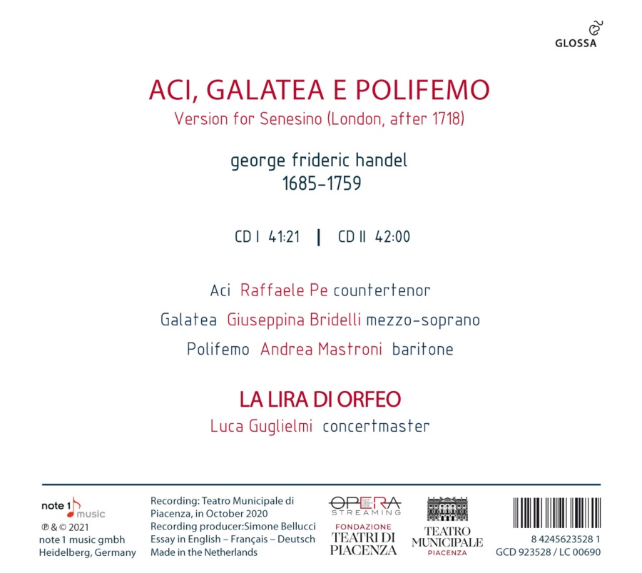 Handel: Aci, Galatea e Polifemo - slide-1