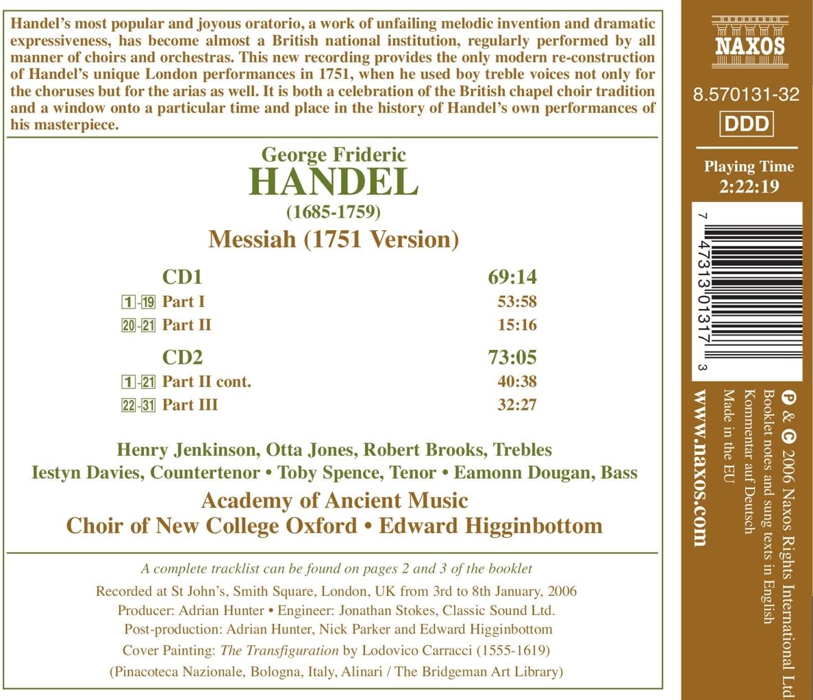 Handel: Messiah - slide-1