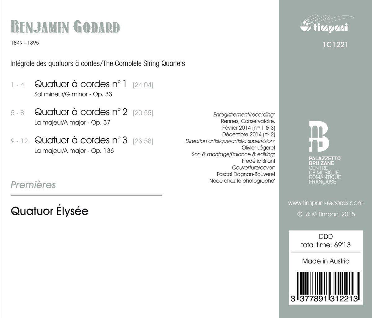 Godard: The Complete [3] String Quartets - slide-1