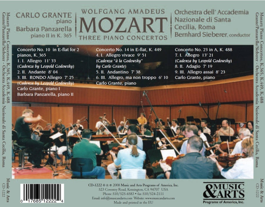 Mozart: Three Piano Concertos - slide-1