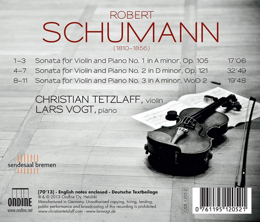 Schumann: Violin Sonatas - slide-1