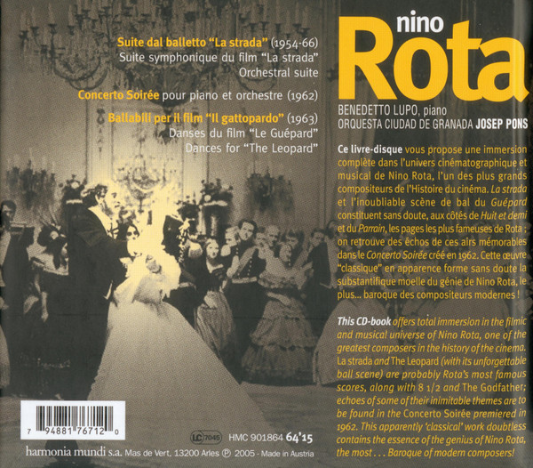 Rota: La Strada, Il Gattopardo; Film Scores - slide-1
