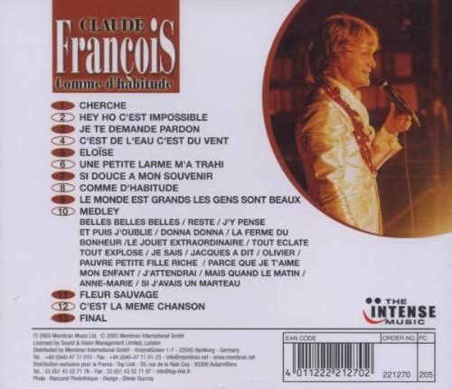 Claude François: Comme D'habitude - En Concert - slide-1
