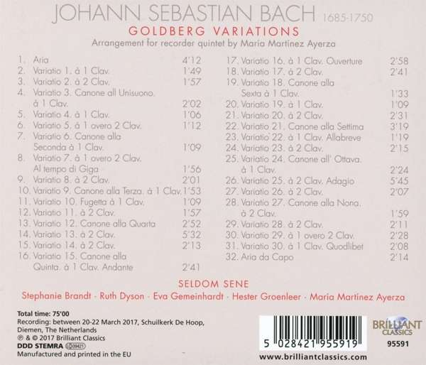 Bach: Goldberg Variations - slide-1