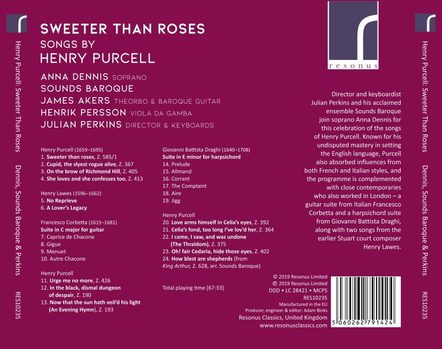 Purcell: Sweeter than Roses - slide-1