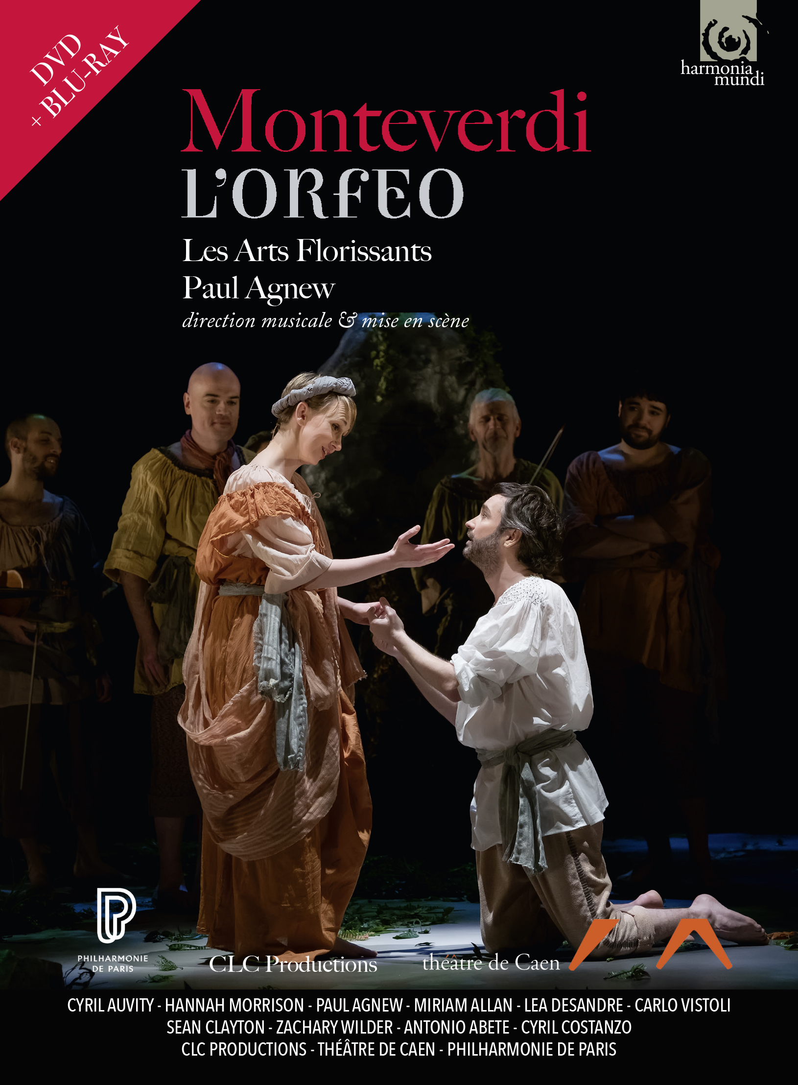 MONTEVerdi: L`Orfeo ( DVD + BLU RAY )
