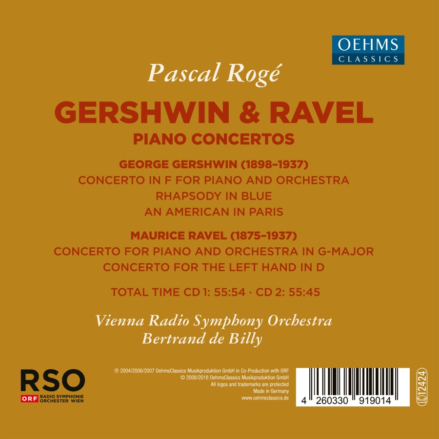 Gershwin & Ravel: Piano Concertos - slide-1