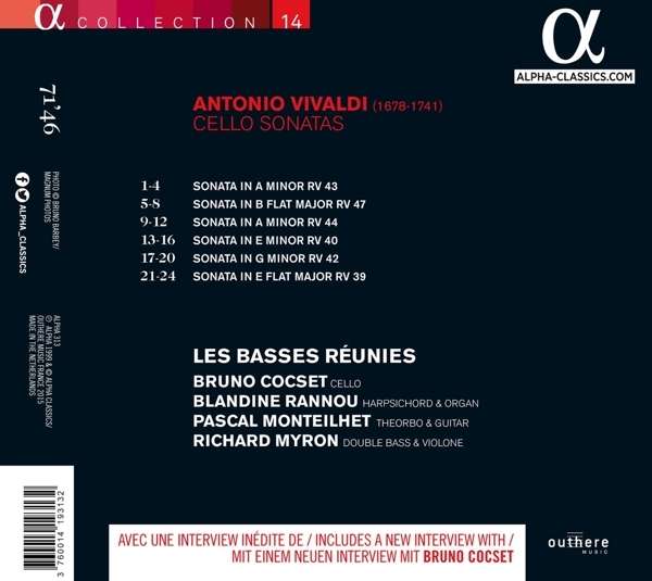 Vivaldi: Cello Sonatas - slide-1