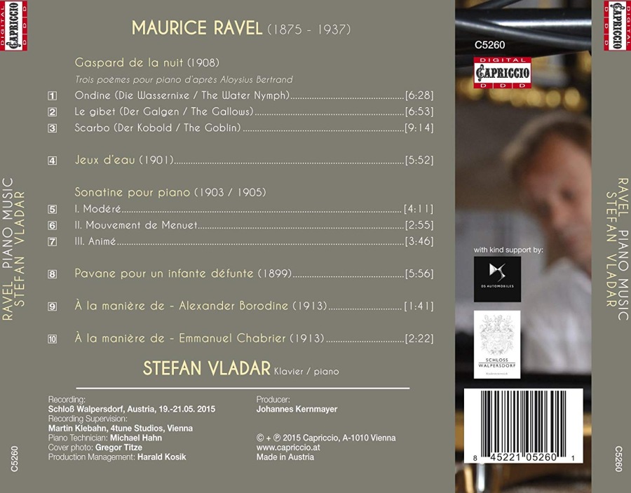 Ravel: Piano Music - Gaspard de la nuit, Jeux d’eau, Sonatine pour piano, Pavane - slide-1