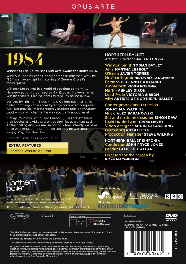 1984 - A ballet by Jonathan Watkins - slide-1