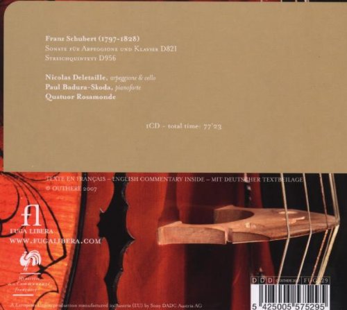 Schubert: Sonate für Arpeggione, String Quintet - slide-1