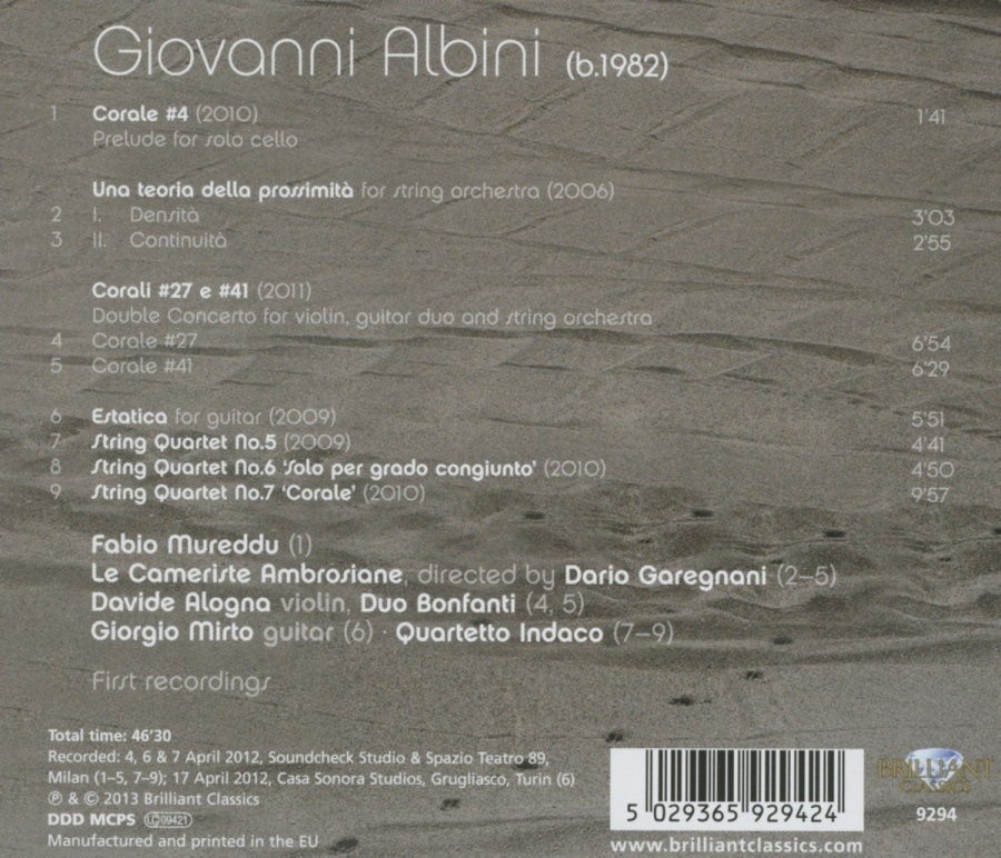 Albini: Musica Ciclica - slide-1