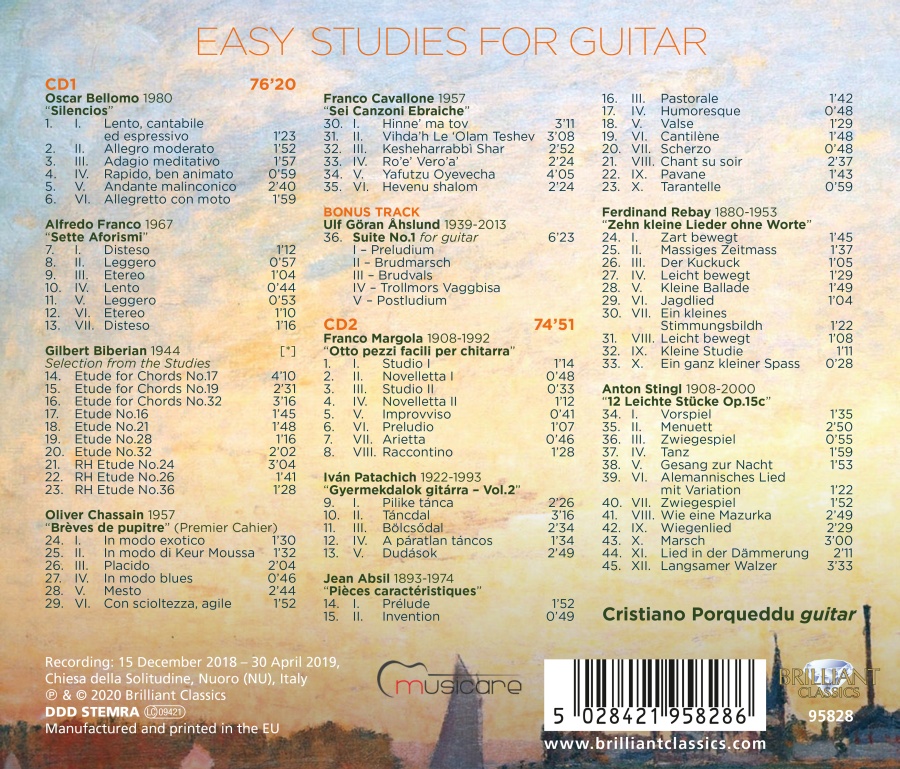 Easy Studies for Guitar Vol. 3 - slide-1